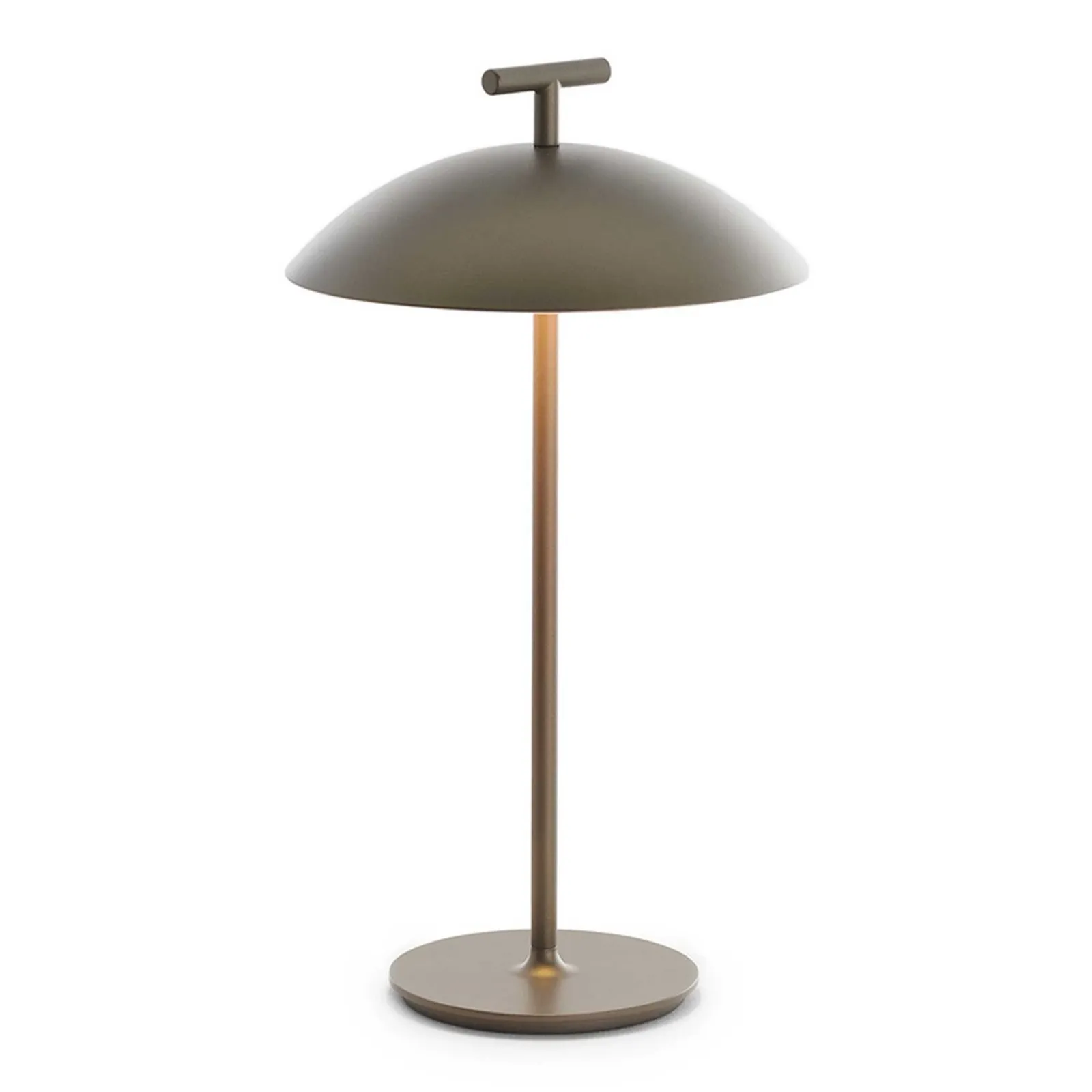 Kartell Mini Geen A Table Battery Lamp 20X36.5 Bronze, Gold | Barker & Stonehouse 3