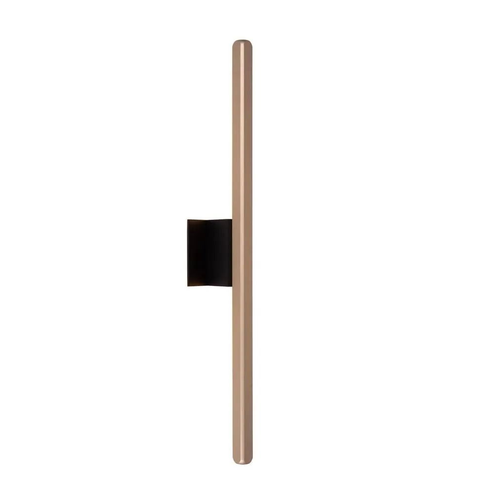 Netlighting Lucide BRAGA Wall light LED 1x115W 2700K Coffee in Brown