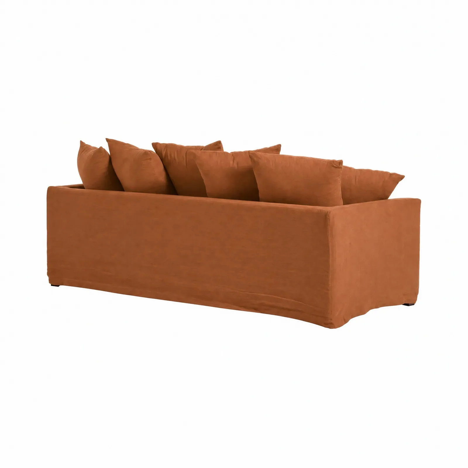 Enstone Grand Sofa, Orange Fabric | Barker & Stonehouse 2
