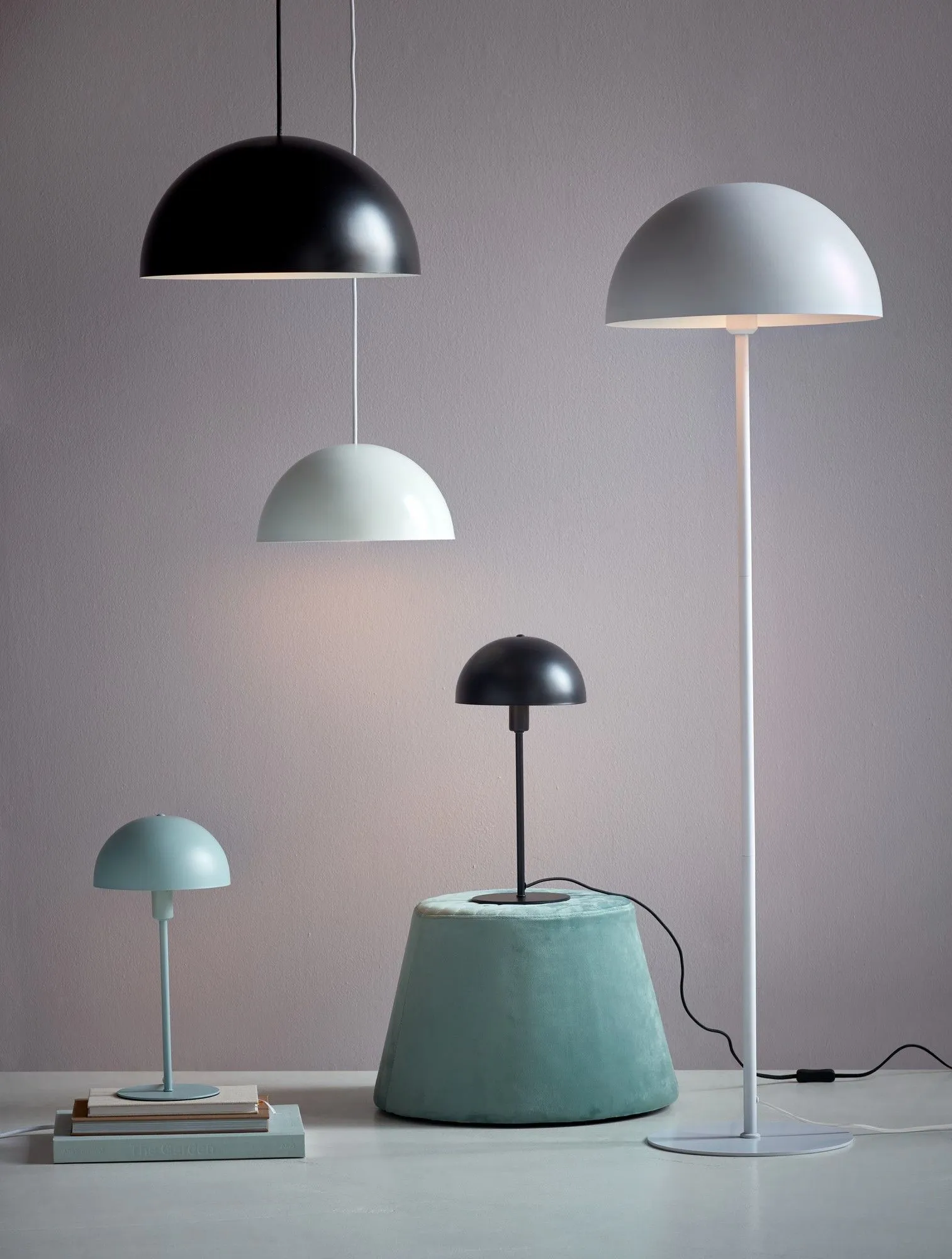 Nordlux Ellen Floor Lamp White Metal Livingroom E27 Switch 4