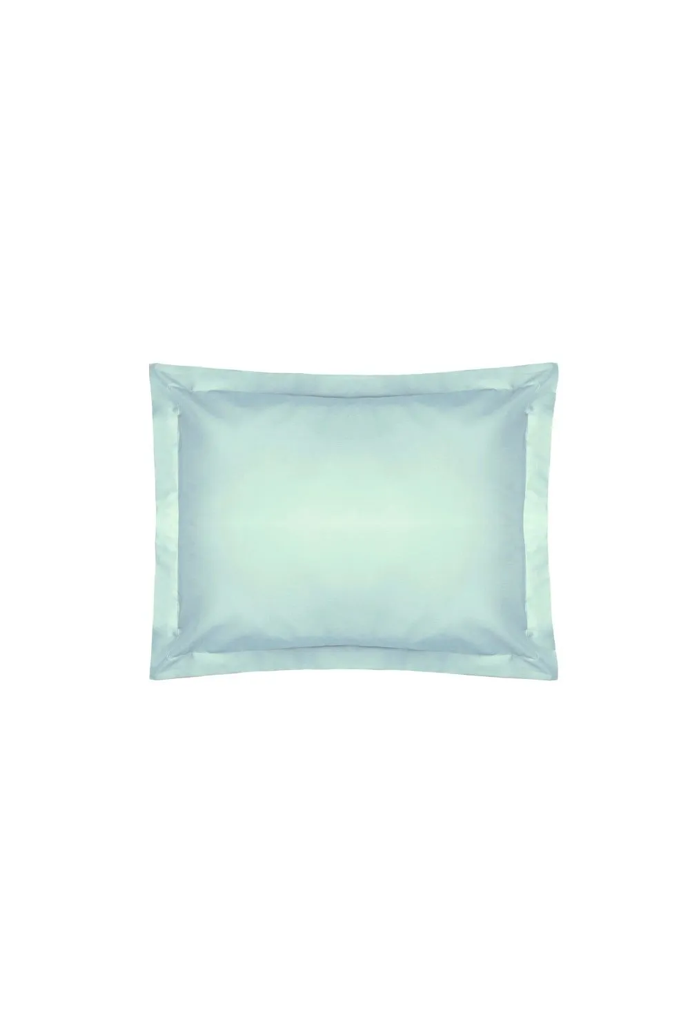 Belledorm Easy Care 200 Thread Count Cotton Polyester Percale Oxford Pillowcase in Duck Egg Blue 1