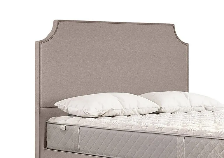 Tate Floor Standing Headboard - Double - Wool Latte