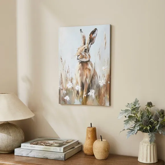 Meadow Hare Canvas