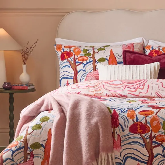 Furn Terranova Printed Reversible Duvet Cover Set, Single, Multicolour, Multi 4