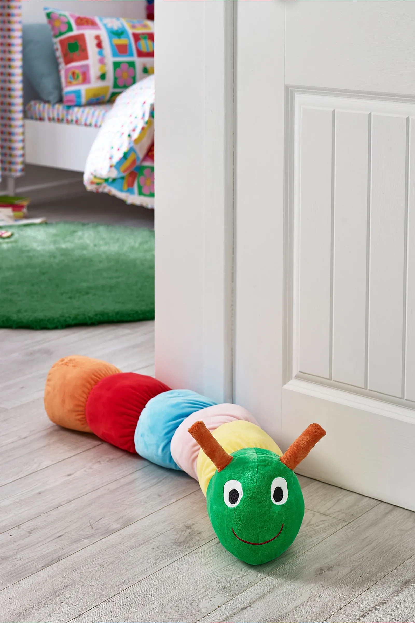 Catherine Lansfield 'Charlee Caterpillar' 3D Shaped Cushion 4
