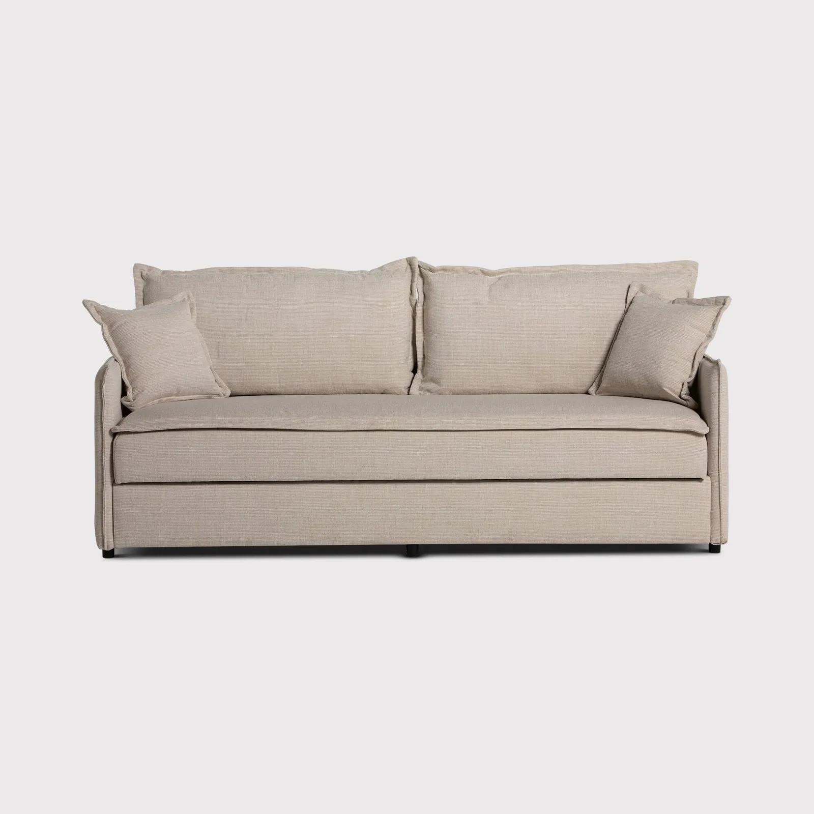 Niko Sofa Bed Bed, Neutral Fabric | Barker & Stonehouse