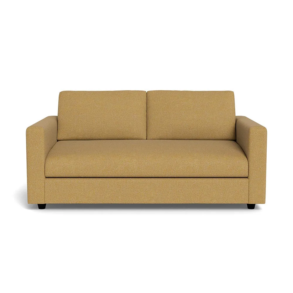 Heal's Nimbus II 3 Seater Sofa Boucle Tweed Citrine Black Feet 2
