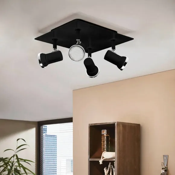EGLO Tamara LED 4 Light Bathroom Semi Flush Spotlight 2