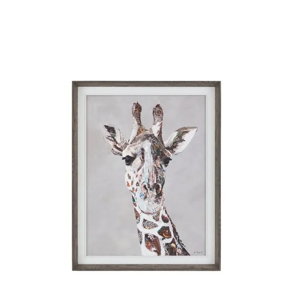 Cedar and Sage Wildlife Portait 1 Framed Canvas 4