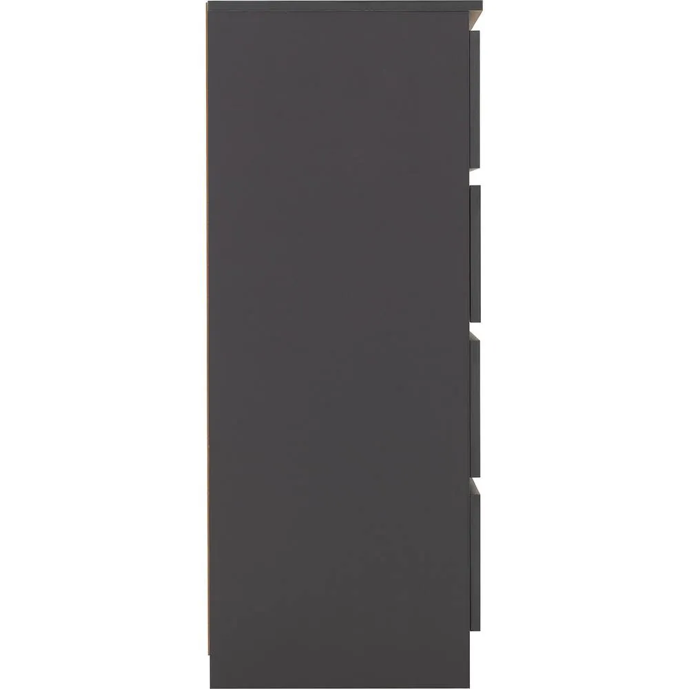 Seconique Malvern 3+2 Drawer Chest - Grey 6