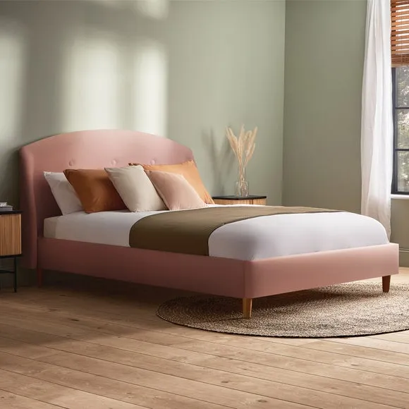 Silentnight Evana Bed Frame, Velvet 2