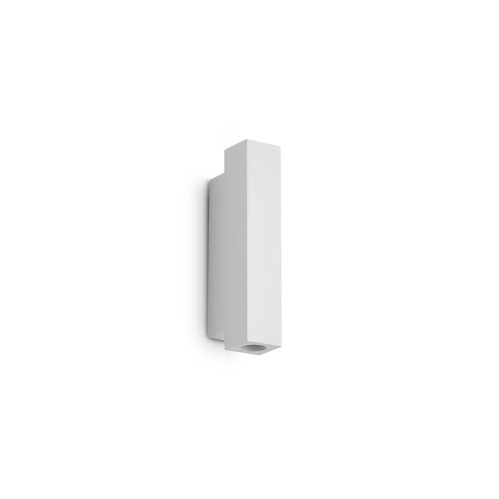 Netlighting Look 15cm Square Up & Down Wall Lamp White 2x LED 900lm 3000K