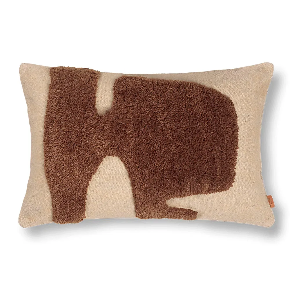ferm LIVING Lay Rectangular Cushion Sugar Kelp 60 x 40cm 2