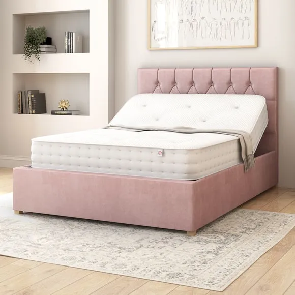 Olivier Plush Velvet Adjustable Bed 3