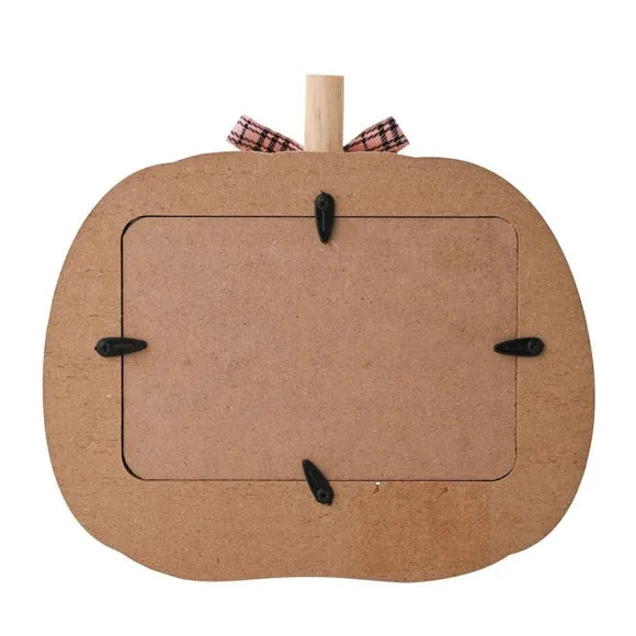 Pumpkin Spice & All Things Nice Shaped Orange Photo Frame 4