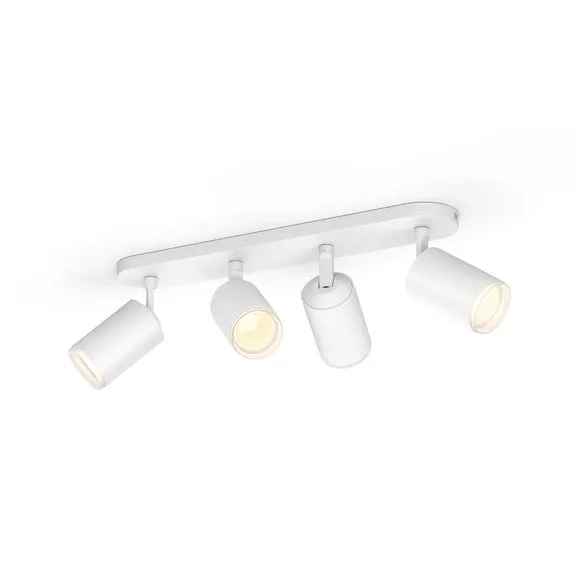 Philips HUE Fugato 4 Light Smart LED Semi Flush Spotlight Bar 2