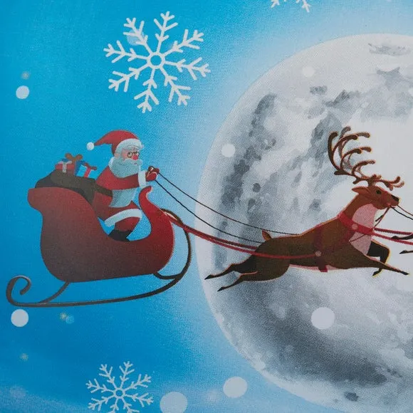 Bedlam Santa Glow in the Dark Duvet Cover & Pillowcase Set 4