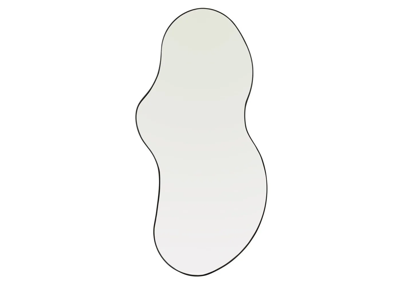 Heal's Fine Edge Mirror Organic Black Tall