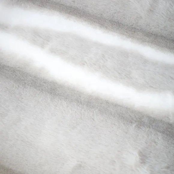 Flint Faux Fur Throw Blanket 130cm x 170cm 2