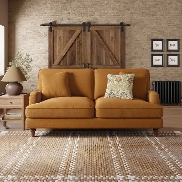 Beatrice II Soft Tonal Chenille 3 Seater Sofa Bed 2