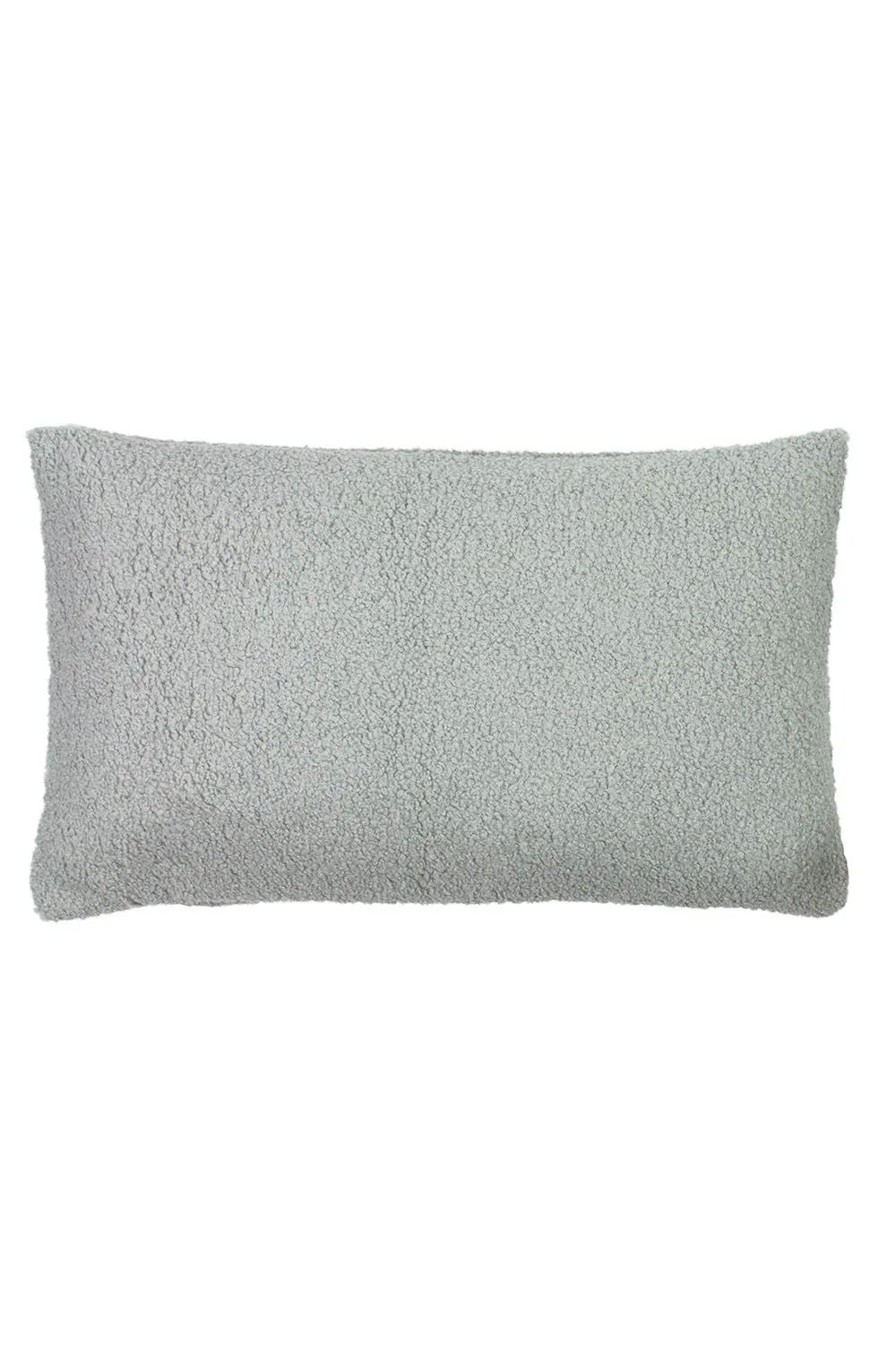 Furn Malham Fleece Rectangular Cushion in Grey