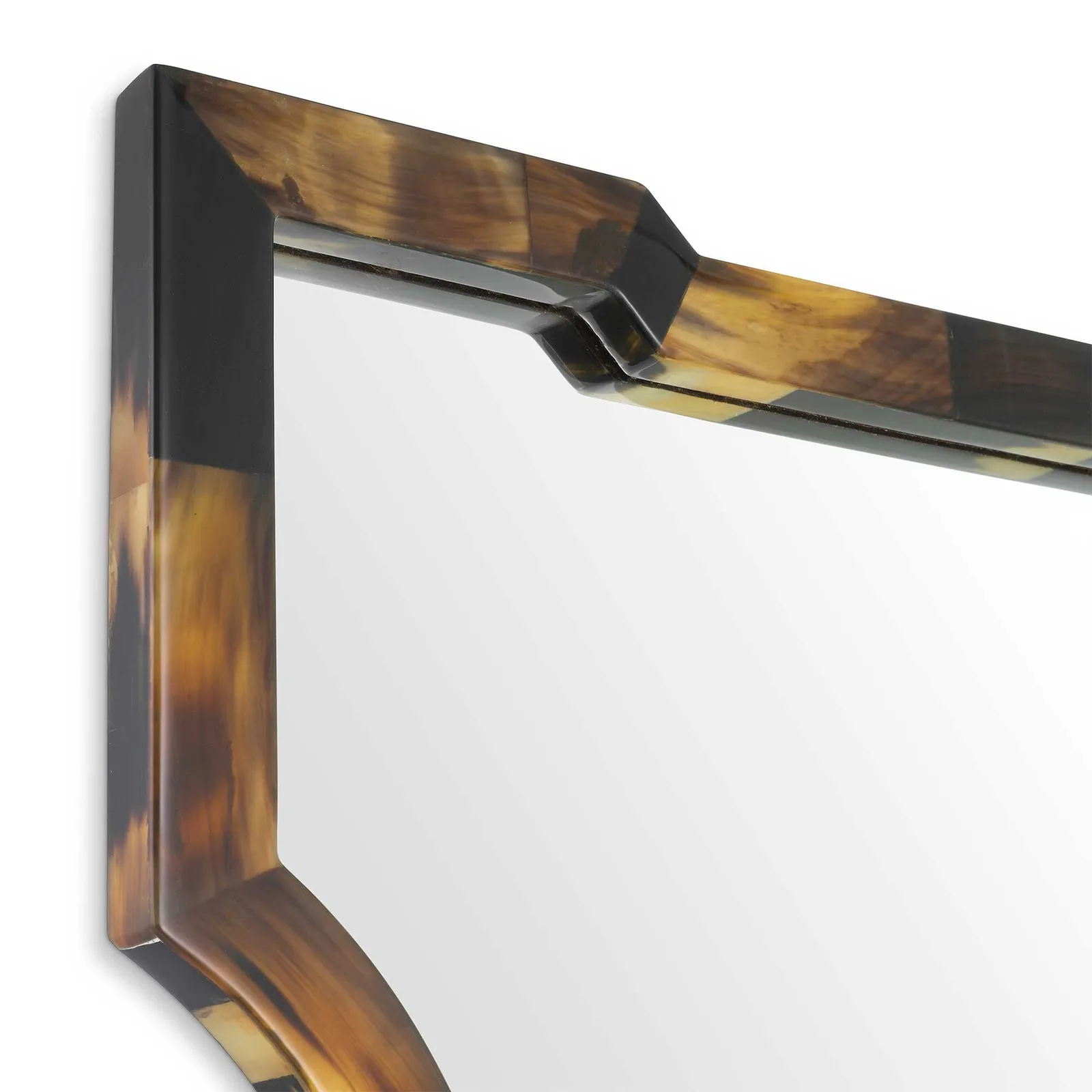 Eichholtz Mirror Scalamance 130X94X3, Square, Brown | Barker & Stonehouse 4