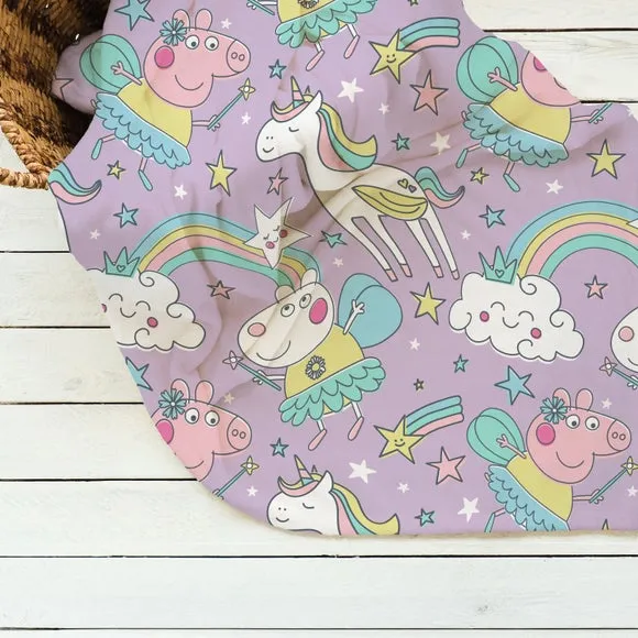 Peppa Pig Bedtime Fleece Blanket 100cm x 150cm 2