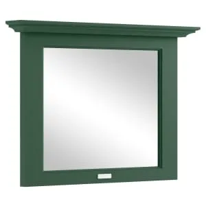 Bayswater Hunter Green Flat Bathroom Mirror - 1000mm
