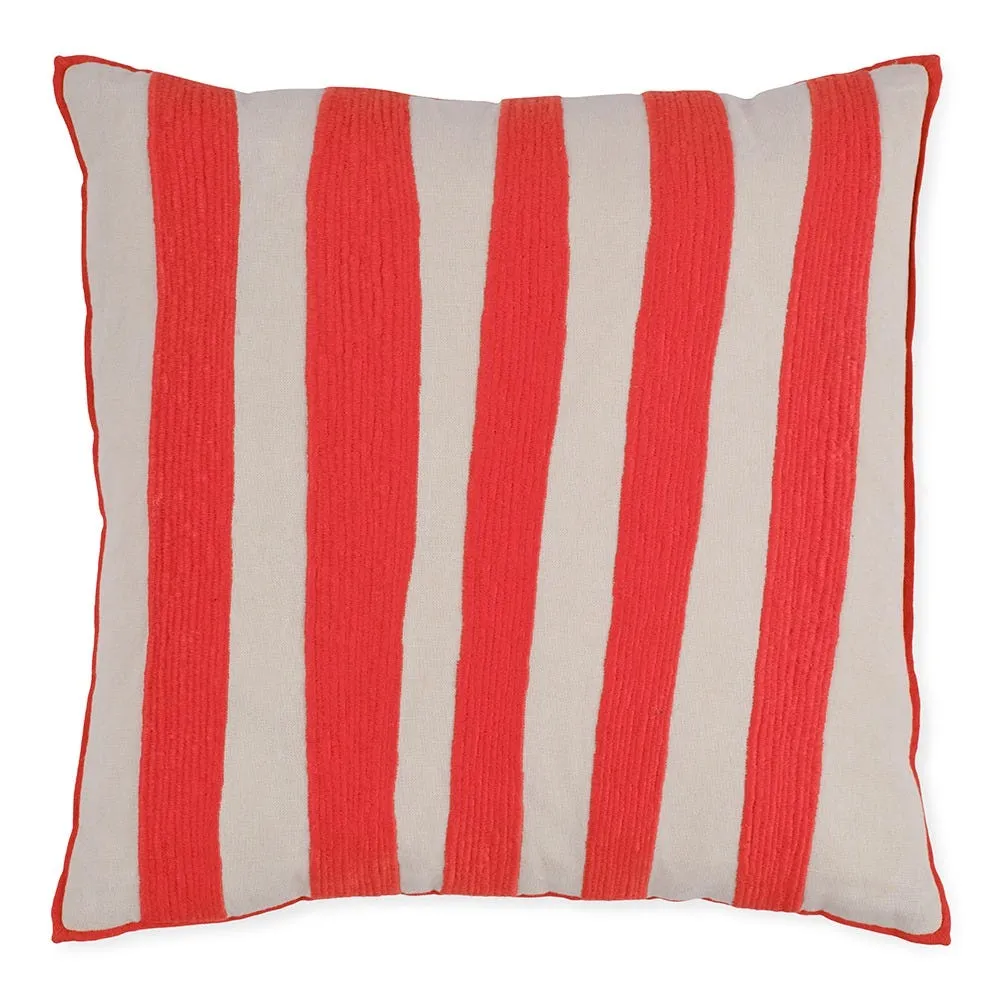 Heal's + LF Markey Heal's + L.F.Markey Stripe Cushion Orange 2