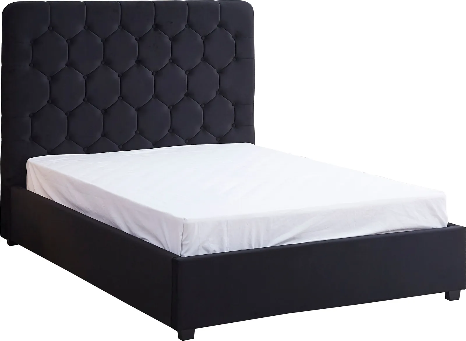 Seconique Madison 4'6" Bed (Double) in Black 5