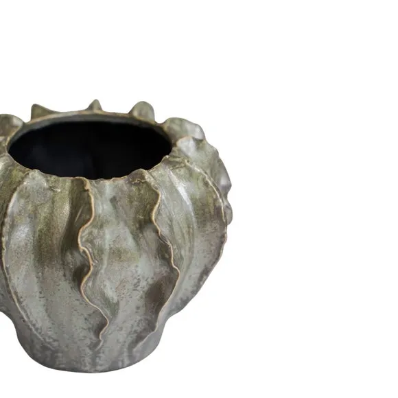 Scarlet Coral Reef Ceramic Vase 3