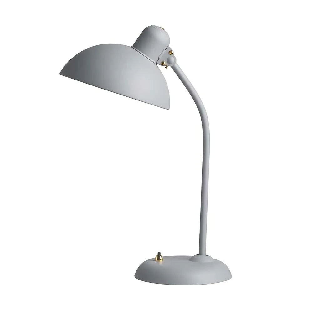 Fritz Hansen Kaiser Idell Table Lamp Easy Grey/Brass 2