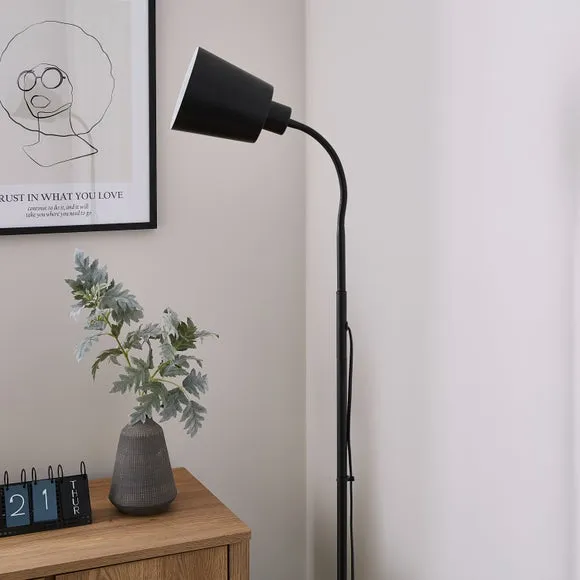 Sanford Goose Neck Adjustable Floor Lamp 3