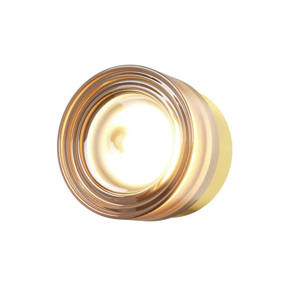 Netlighting Olo LED Wall Lamp Brass 2700 3000 4000K in Gold
