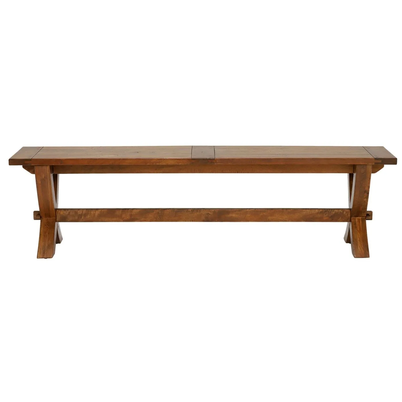 New Frontier X Leg Bench, Mango Wood | Barker & Stonehouse 3