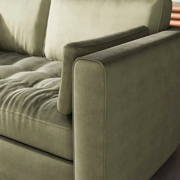 Zoe II Velvet Sofa Bed 4