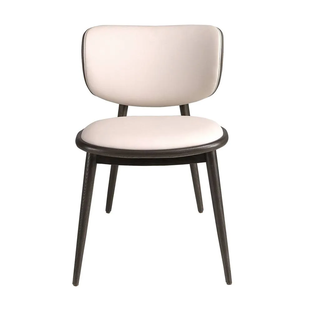 Angel Cerda Modern Dining Chair in Cream 2