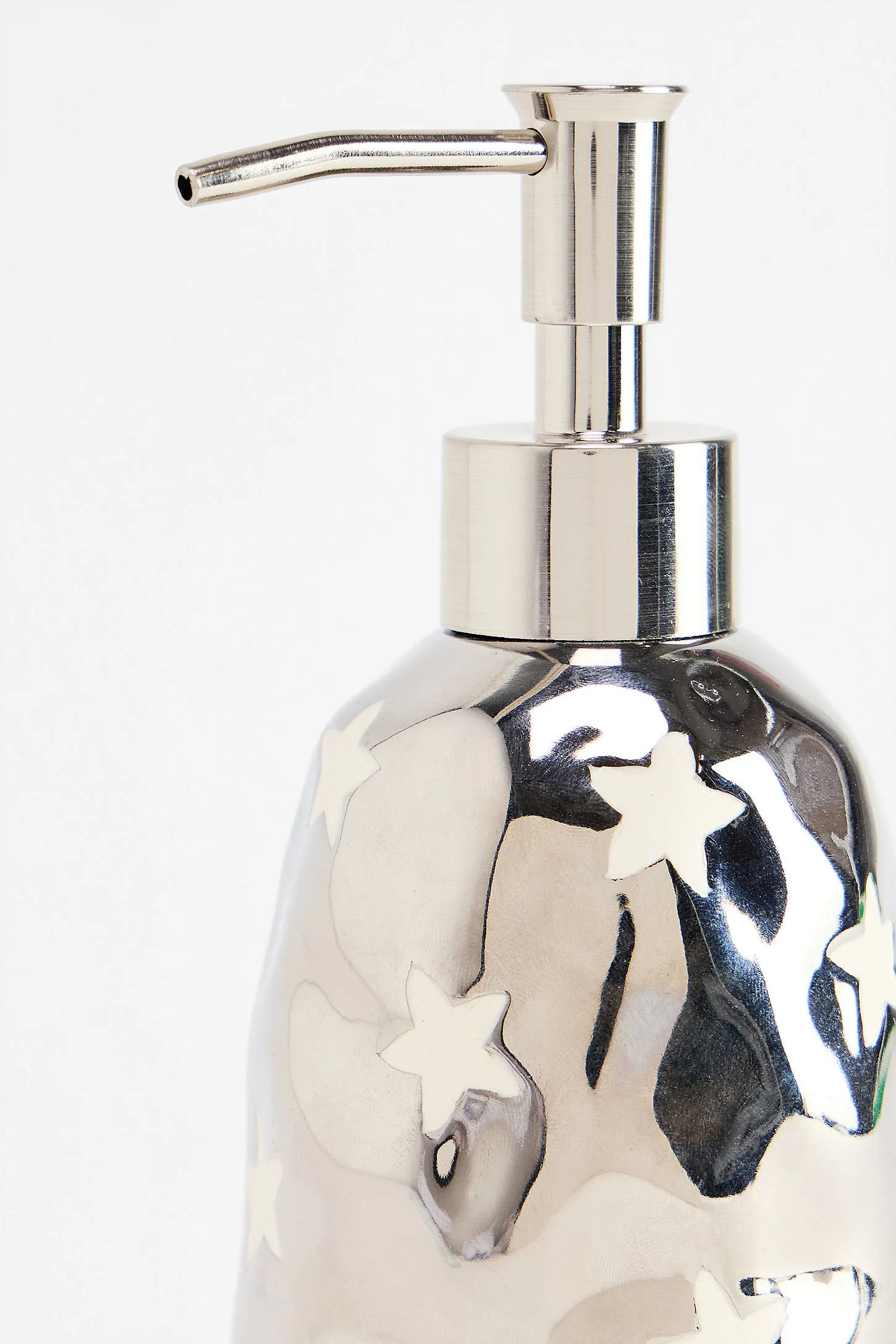 Star Chrome Soap Dispenser - Silver 3
