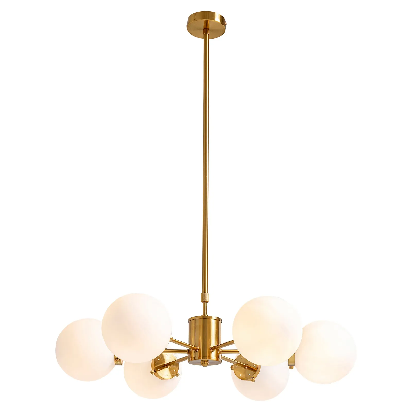 Cleo Gold Bulb Pendant Light Metal | Barker & Stonehouse