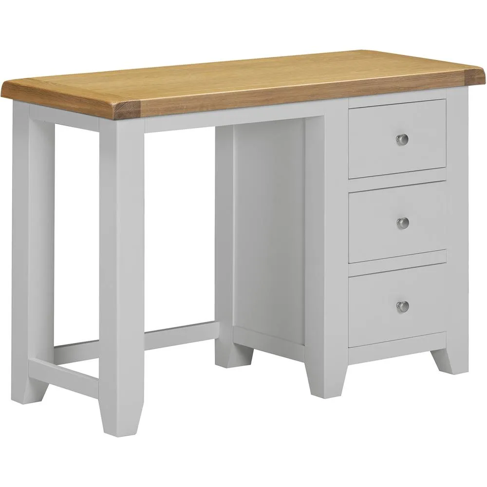 Seconique Windsor 3 Drawer Dressing Table Set - Pebble Grey 3