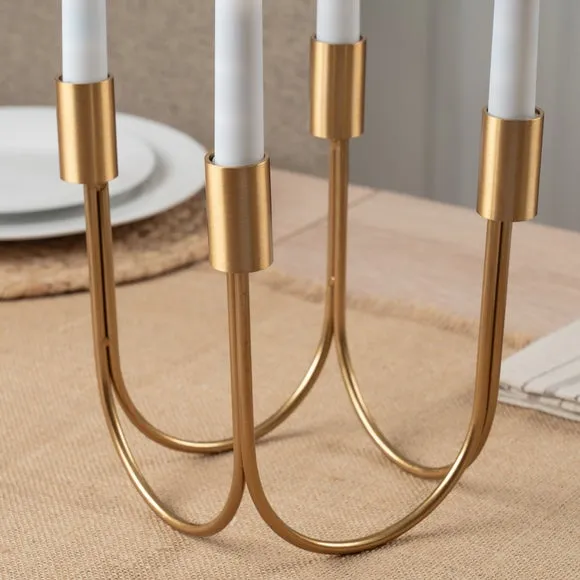 Chandelier Style Multi Arm Candlestick Holder 2