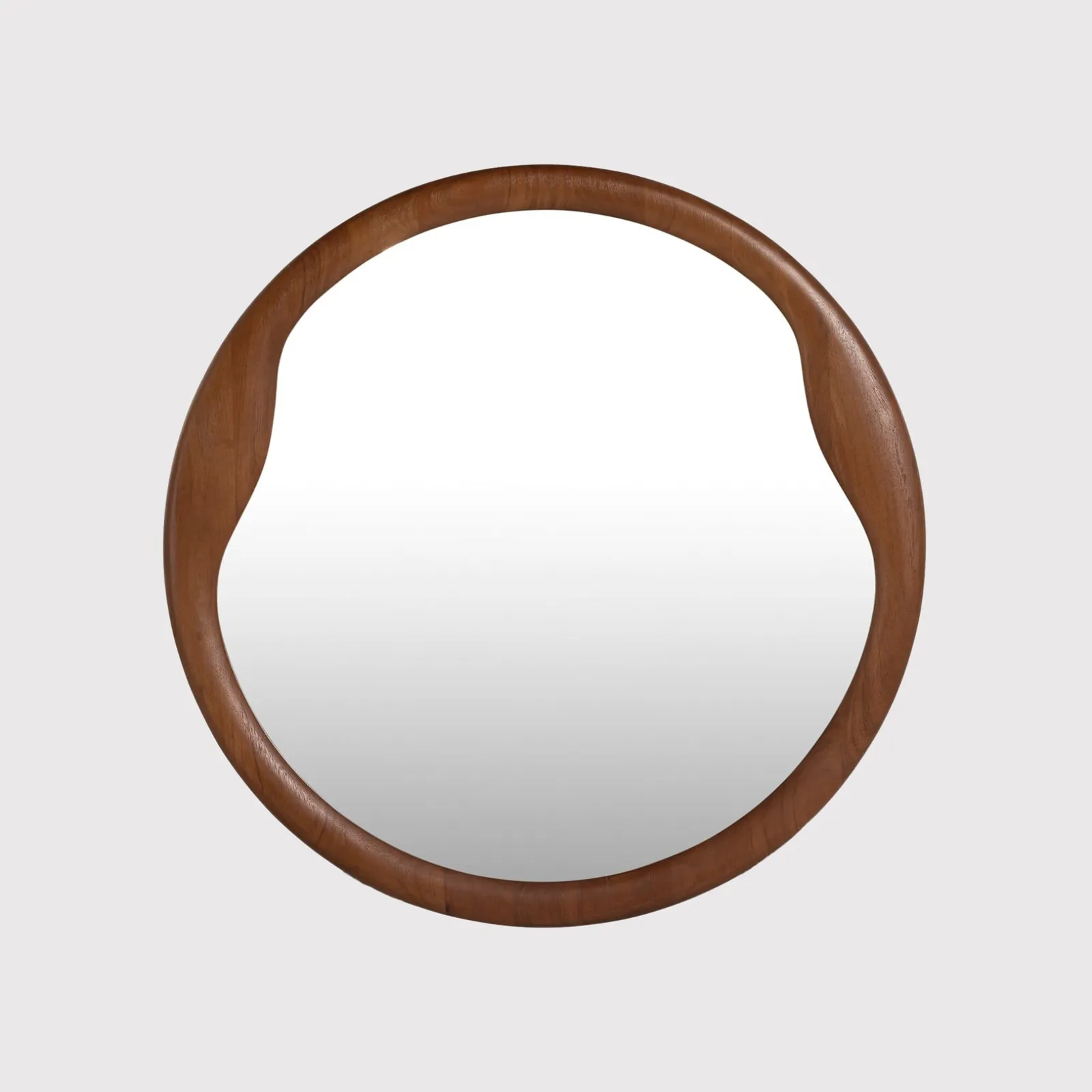 Zerina Mirror 80X80X3Cm, Round, Brown Glass | Barker & Stonehouse 2