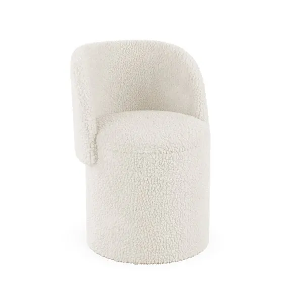 Sherpa Storage Footstool Chair 5