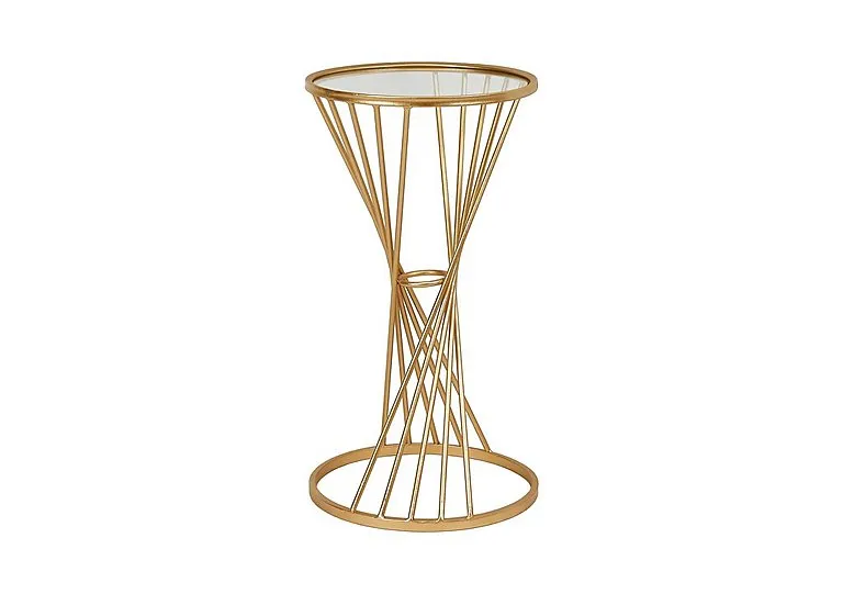 Vertu Small Round Side Table - Living Room Furniture - In Time for Christmas