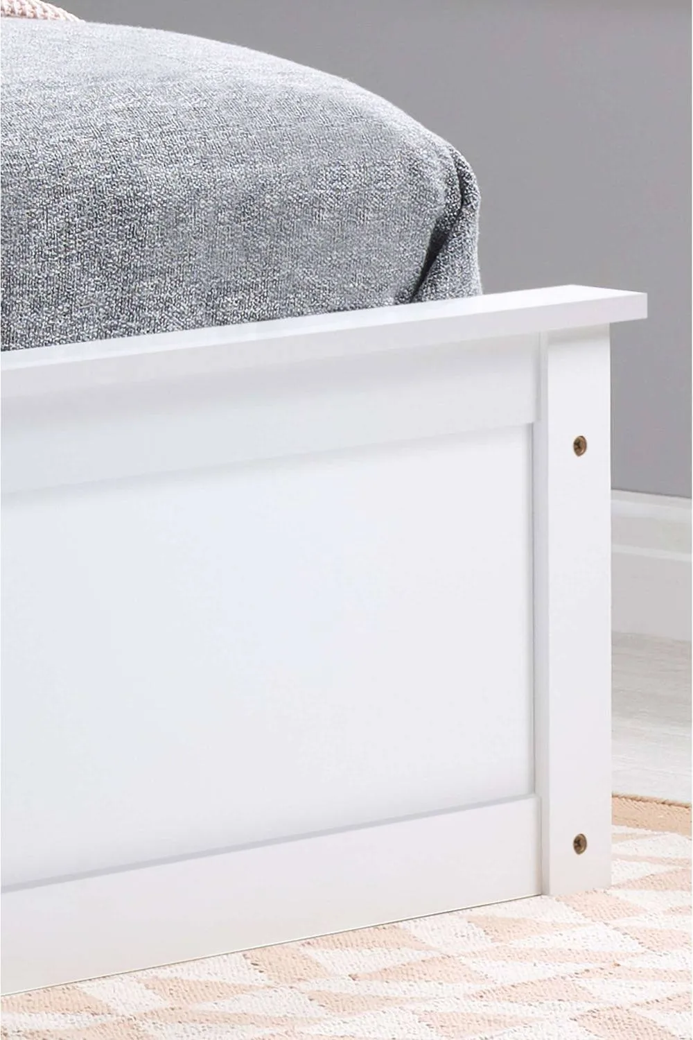Birlea Phoenix Ottoman Storage Bed Frame in White 6