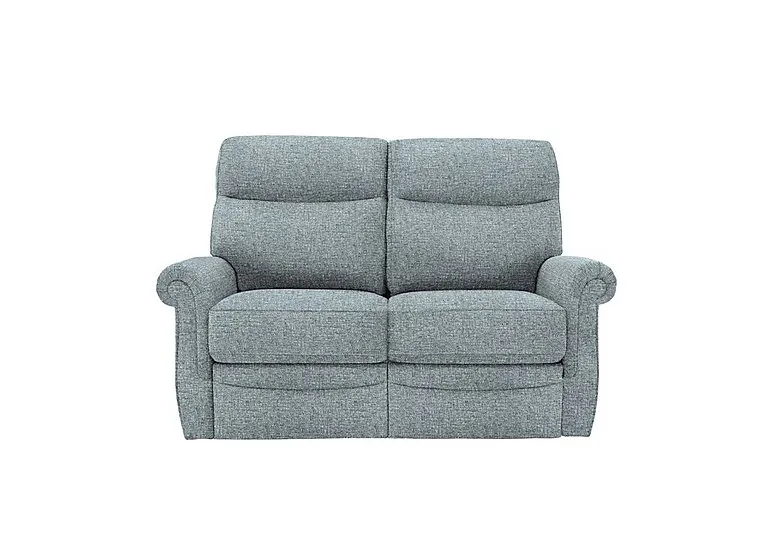 Avon Small 2 Seater Fabric Sofa - Arola Sky