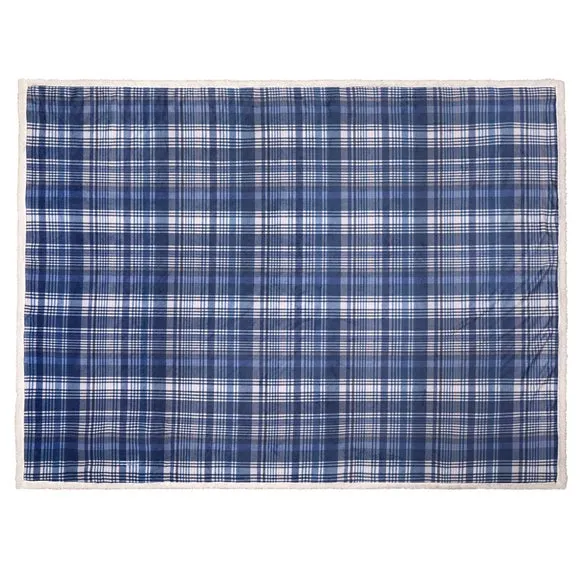 Dreams n Drapes Bennet Check Throw Blanket 3