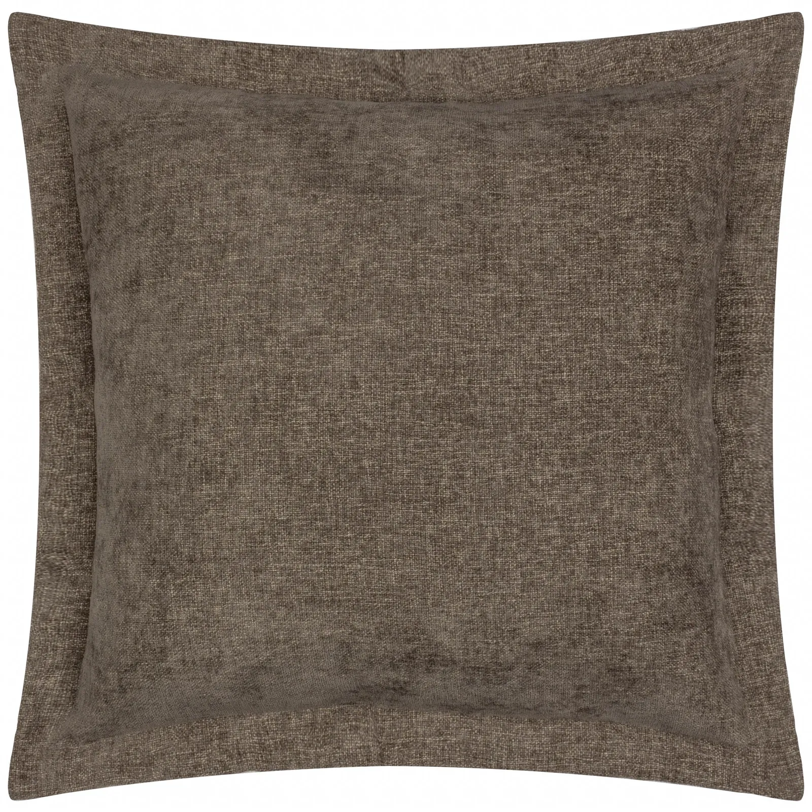 Yard Dune Velvet Chenille Cushion in Dark Brown 2