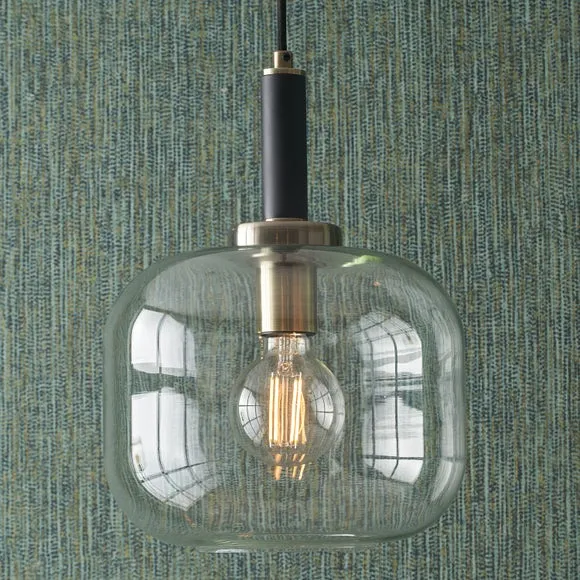 Florence Metal and Glass Pendant Light 2
