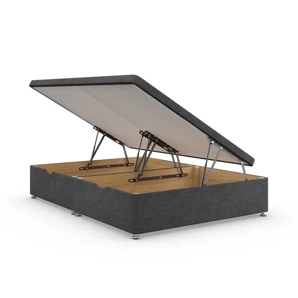 Everyday Side Opening Ottoman Bed Frame, Woven Fabric 5